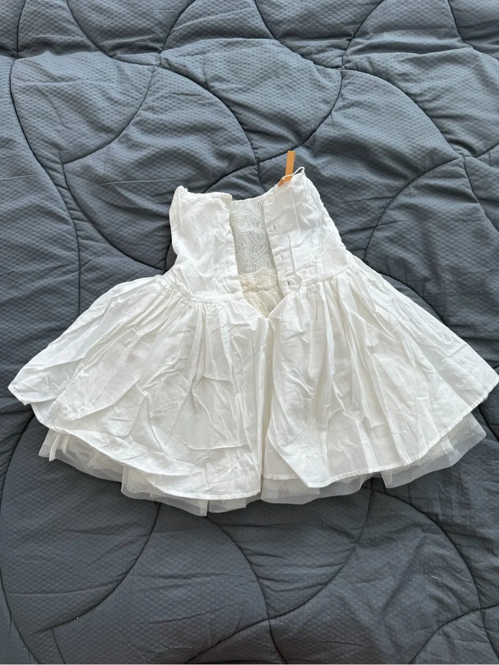 ORCHESTRA Baby girl 12M/74 cm Ivory Lace Tulle Formal Dress - like new!